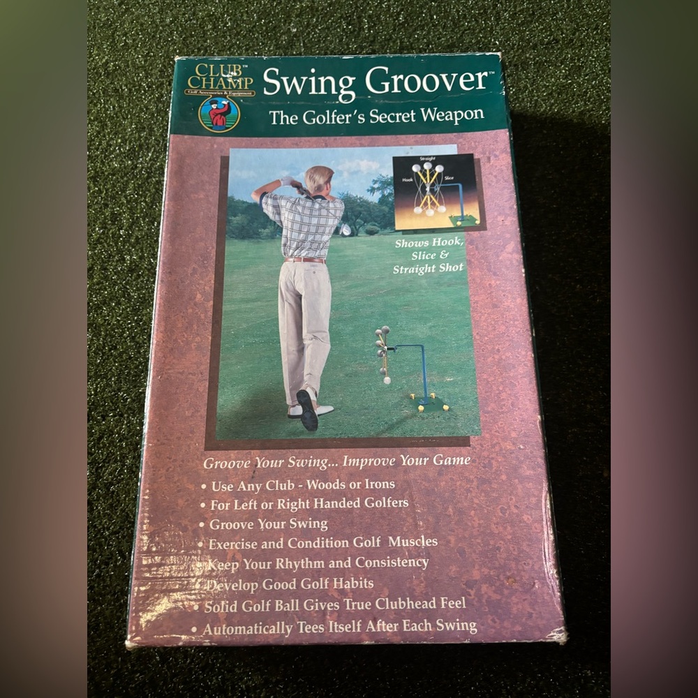 Club Champ Swing Groover Golf Training Aid Model 9202